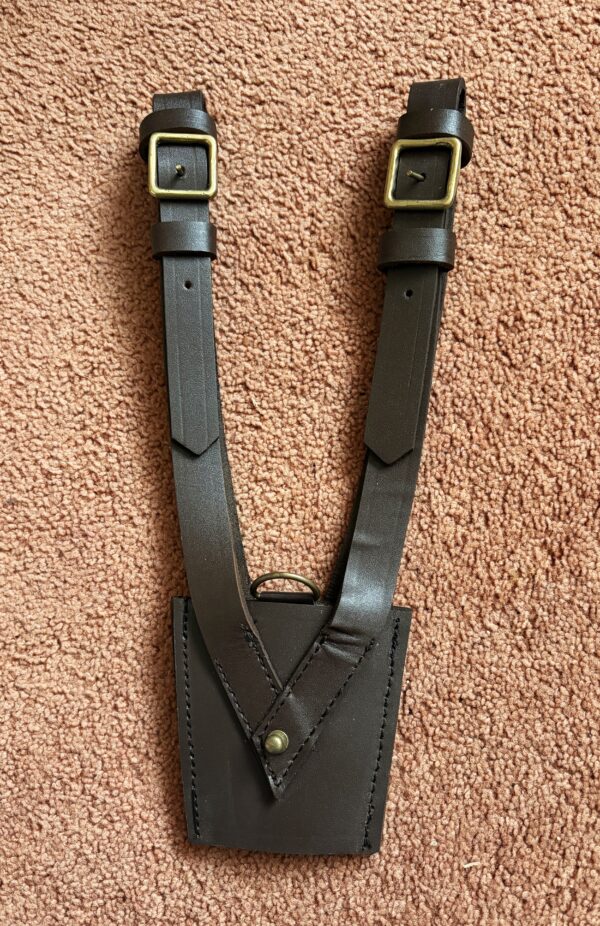 Brown Leather Sam Browne Frog