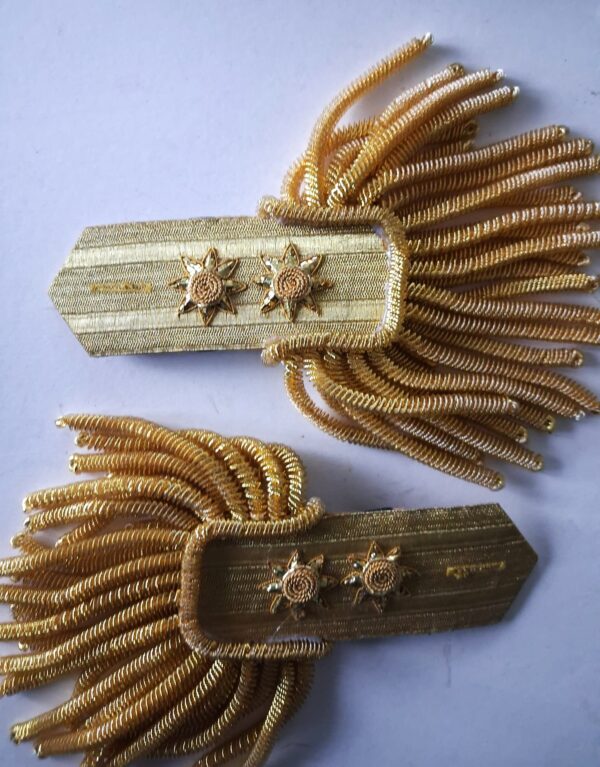 Vice Admiral Epaulette Pre 1795   Pair
